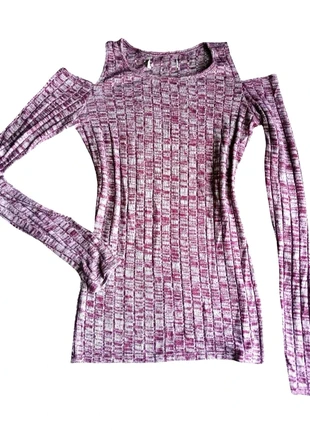 Top manches longues maille rouge bordeaux violet haut automne soft grunge, marke: Vintage Dressing, zustand: Sehr gut, größe: XS / 34 / 6, 11,00 €, 12,25 € inklusive Vinted-Käuferschutz