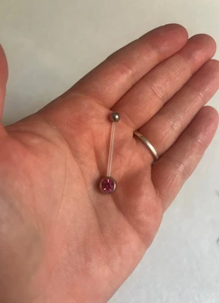 Zwangerschaps navelpiercing, marca: fako bijoux, estado: Muy bueno, 1,00 €, 1,75 € Protección al comprador incluida