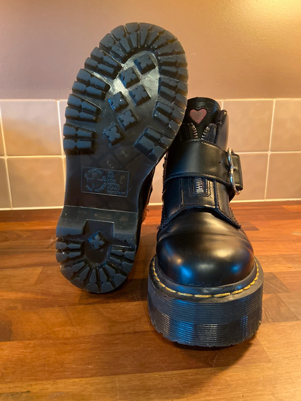 Dr. Martens x Lazy Oaf Heart Buckle Boots 1st Collaboration 2018