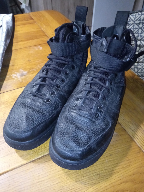 Nike air force 1 sf triple black sales