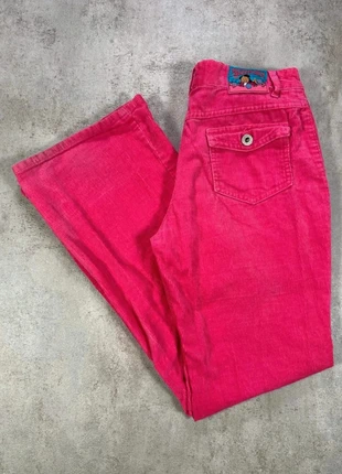 Pantalon En Velours Côtelé / Corduroy the proud family velours cotelé rose vif coupe ample taille 16, merk: Vintage Dressing, staat: Heel goed, maat: S / 36 / 8, € 14,00, € 15,40 inclusief Kopersbescherming Pro