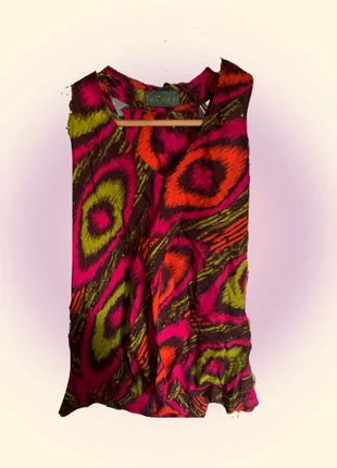 Vintage haltertop, merk: Vintage, staat: Heel goed, maat: M / 38 / 10, € 6,99, € 8,04 inclusief Kopersbescherming