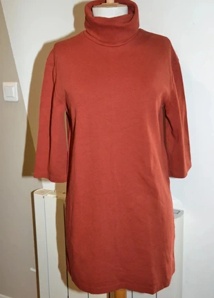 🧡 Robe col roulé en maille Zara – Taille 36, marke: Zara, zustand: Sehr gut, größe: S / 36 / 8, 17,00 €, 18,55 € beinhaltet Vinted-Käuferschutz Pro