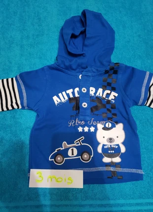 Pull 3 mois , marke: PLUS, zustand: Gut, größe: 1-3 Monate / 56, 1,00 €, 1,75 € inklusive Vinted-Käuferschutz