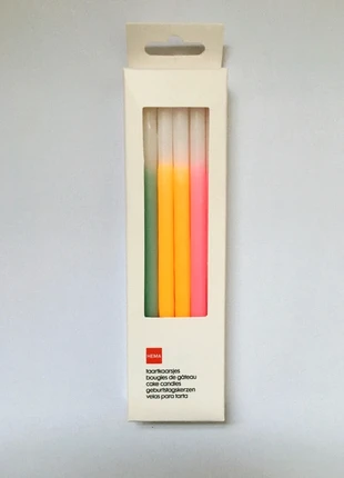 Kaarsjes voor verjaardagstaart 🎂, marque: Hema, état: Neuf avec étiquette, 2,00 €, 2,80 € Protection acheteurs incluse