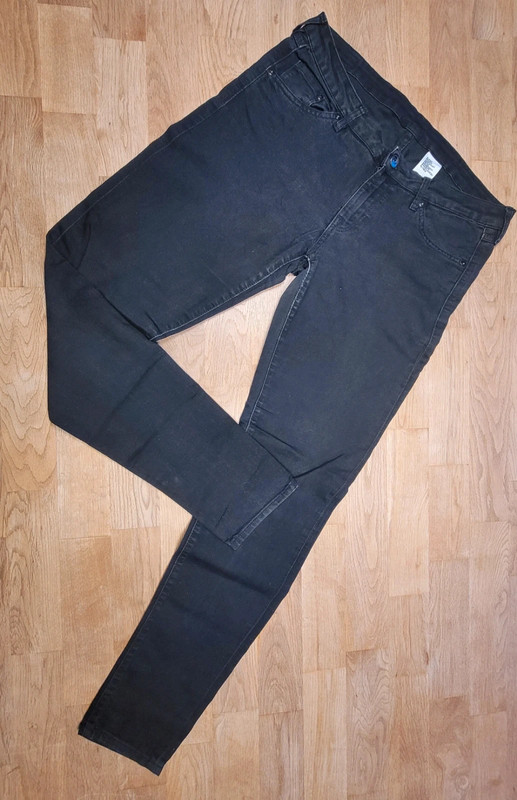 Schwarze Jeans H&M super skinny 42/42 1