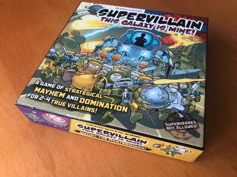 Supervillain: This Galaxy is Mine! Kickstarter Board game + exclusive KS expansions & promo cards 1