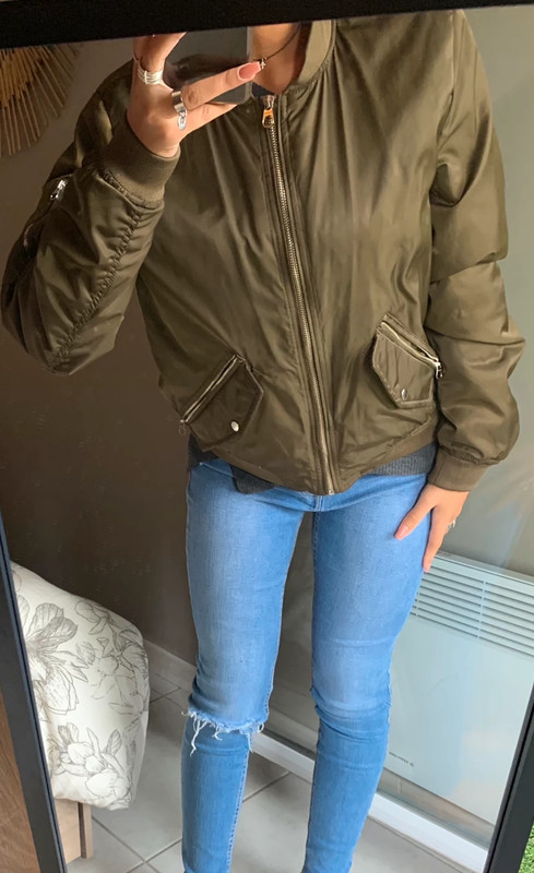 Vinted bombers femme sale