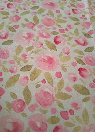 Tissu Fleuri aquarelle, marque: TISSU, état: Très bon état, 3,00 €, 3,85 € Protection acheteurs (Pro) incluse