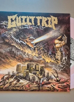 Guilt Trip - Unrelenting Force pink vinyl, staat: Als nieuw, € 40,00, € 42,70 inclusief Kopersbescherming