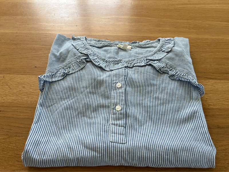 Blouse Pablo rayée bleu 1