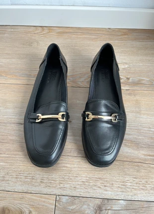 Zwarte loafers wide fit, merk: ASOS Design, staat: Nieuw zonder prijskaartje, maat: 37, € 10,00, € 11,20 inclusief Kopersbescherming