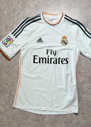 Maillot Réal Madrid Adidas vintage 2014-2015 blanc / S, brand: adidas, condition: Very good, size: S, €35.00, €37.45 includes Buyer Protection