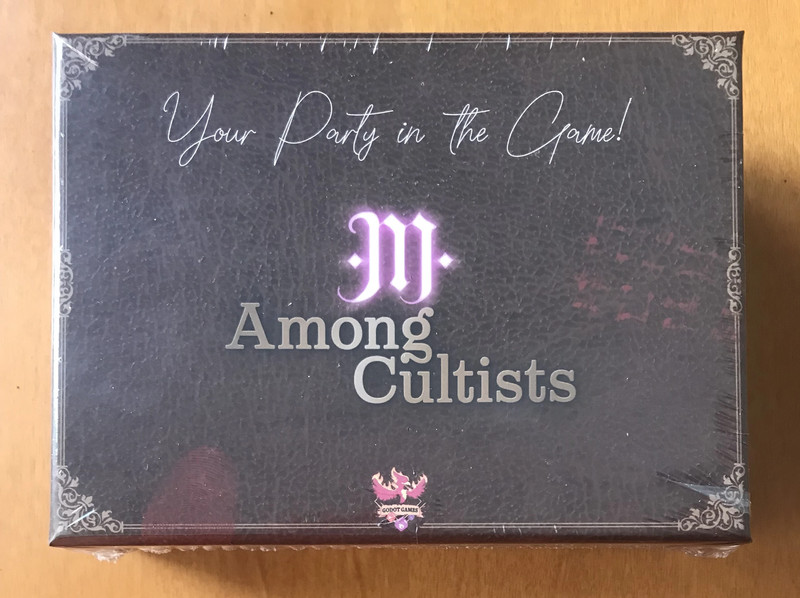 Among Cultists Your Party in the Game - Expansion in En, Fr, Sp, De - Kickstarter KS - New Nuovo 3