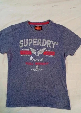 T-shirt Superdry blu taglia XL, marque: Superdry, état: Très bon état, taille: XL, 14,00 €, 15,40 € Protection acheteurs incluse