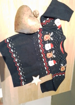 Pull de Noël 2 ans chaud, merk: C&A, staat: Goed, maat: 24-36 maanden / 92 cm, € 2,00, € 2,80 inclusief Kopersbescherming