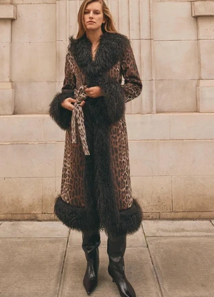 Charlotte Simone Harlow Leopard Coat, brand: Charlotte Simone, condition: New without tags, size: L / 40 / 12, €690.00, €725.20 includes Buyer Protection