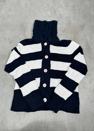 Cardigan Chaps Bleu et blanc taille L femme, marke: CHAPS, zustand: Sehr gut, größe: L / 40 / 12, 16,00 €, 17,50 € inklusive Vinted-Käuferschutz