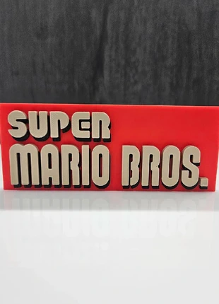 Logo super Mario bros, marque: Super Mario, état: Très bon état, 7,00 €, 8,05 € Protection acheteurs (Pro) incluse
