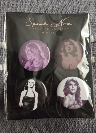 Taylor Swift Speak Now Taylor's Version Pin Set x4 - The Fate Of Ophelia, brand: Taylor Swift, condition: Very good, £15.00, £16.45 includes Buyer Protection Pro