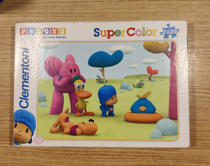 Caja de 2 Puzzles Pocoyo