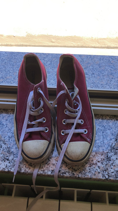 Converse 2024 basse bordeaux