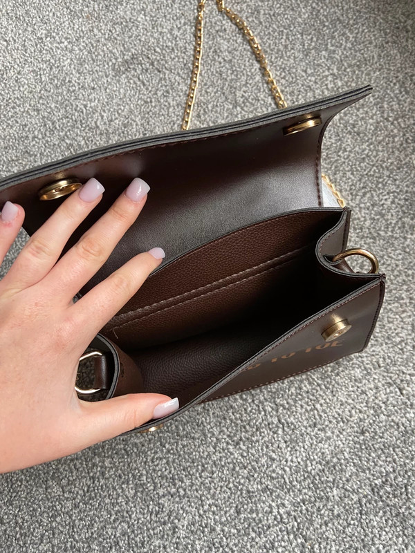 Chocolate colour bag sale