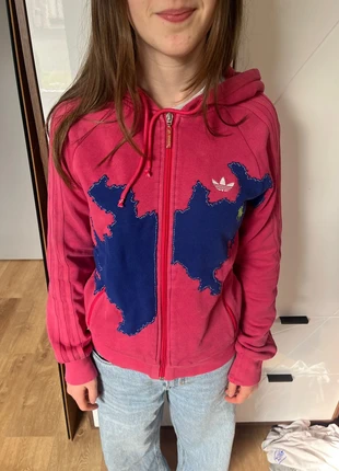 Sweat à capuche zippé / Zip Adidas custom rose Très bon état, marque: adidas, état: Très bon état, taille: S / 36 / 8, 20,00 €, 21,70 € Protection acheteurs incluse