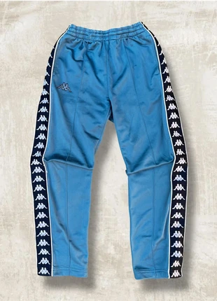 Kappa Track Pants Teal Green Blue Vintage Retro Y2K Logo Taped Sides Streetwear Sportswear, marca: Kappa, estado: Muito bom, tamanho: 10 anos / 140 cm, €8.50, €9.63 inclui Proteção do Comprador