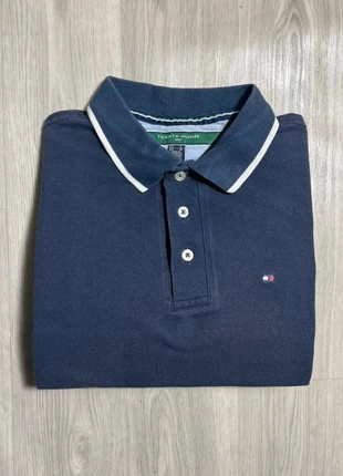 Polo manches courtes Tommy Hilfiger marine Taille M, marca: Tommy Hilfiger, estado: Muito bom, tamanho: M, €10.00, €11.20 inclui Proteção do Comprador Pro
