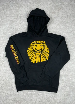 Sweat à capuche noir et jaune Disney | Le roi Lion - Taille : M, marque: Disney, état: Très bon état, taille: M, 16,90 €, 18,45 € Protection acheteurs incluse
