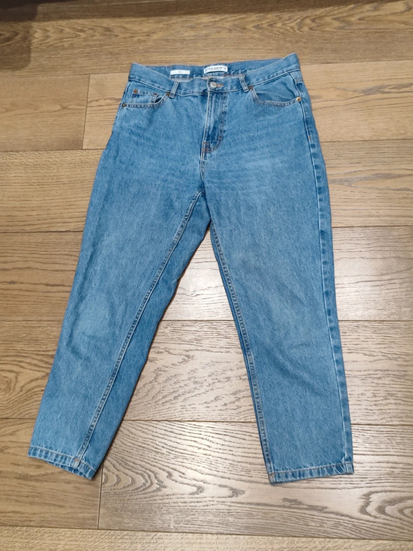 Pull and bear jeans 2025 mom fit