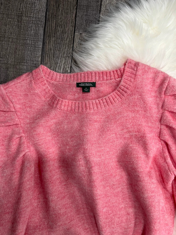 Pink Sweater Top 3