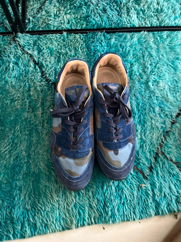 Blue valentino trainers hotsell