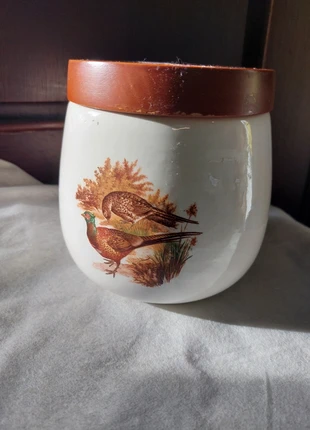 Pot conservation céramique vintage oiseaux, marque: Vintage, état: Bon état, 8,00 €, 9,10 € Protection acheteurs incluse