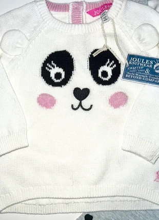 Joules Cotton panda 🐼 jumper 3 months, marque: Joules, état: Neuf avec étiquette, taille: 3-6 mois / 62 cm, 15,00 €, 16,45 € Protection acheteurs (Pro) incluse