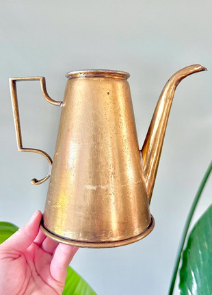 Vintage messing koffiekan gietertje, marque: Vintage, état: Bon état, 14,50 €, 15,93 € Protection acheteurs incluse