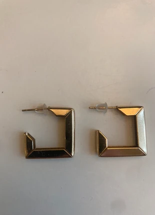 Boucles d’oreilles carré doré, marque: Inconnu, état: Neuf sans étiquette, 4,00 €, 4,90 € Protection acheteurs incluse