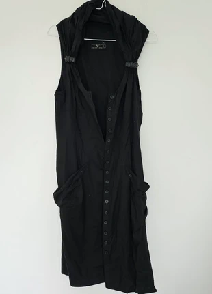 All Saints dress Allsaints 12 apocalyptic apocalypse black midi tank button up, brand: AllSaints, condition: Very good, size: L / 12, £27.00, £29.05 includes Buyer Protection