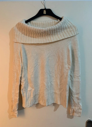 Pull en Laine Torsadé Calvin Klein Blanc Taille M, brand: Calvin Klein, condition: Very good, size: M / 38 / 10, 10.00 €, 11.20 € includes Buyer Protection