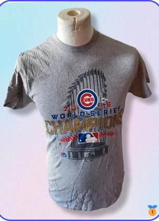 Magnifique t-shirt Américain Base-ball Chicago Cubs taille S Ref US107, brand: Majestic, condition: Very good, size: S, €5.40, €6.37 includes Buyer Protection