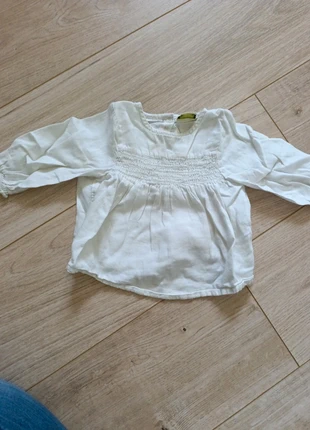 Blouse creme, marca: TAO, estado: Bueno, tamaño: 9-12 meses / 74 cm, 1,00 €, 1,75 € Protección al comprador incluida