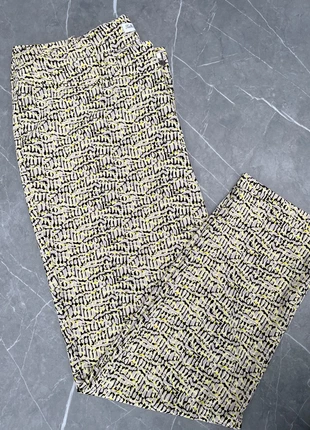 Talking French lange broek met print fluo Pantalon Pants Hosen Pantaloni Pantalones Calças 42, merk: Talking French, staat: Nieuw zonder prijskaartje, maat: XL / 42 / 14, € 19,99, € 21,69 inclusief Kopersbescherming