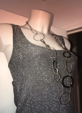 Robe argentée Jennyfer , marke: Jennyfer, zustand: Neu, größe: M / 38 / 10, 4,00 €, 4,90 € inklusive Vinted-Käuferschutz