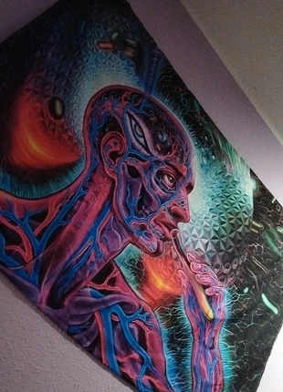 Tapiz de pared psicodélico , marca: Local, estado: Novo sem etiquetas, €16.00, €17.50 inclui Proteção do Comprador