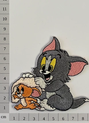 Patch Tom & Jerry gatto e topo cartone animato Hanna Barbera toppa termoadesiva, marke: Hanna Barbera, zustand: Sehr gut, größe: Einheitsgröße, 2,50 €, 3,33 € beinhaltet Vinted-Käuferschutz Pro