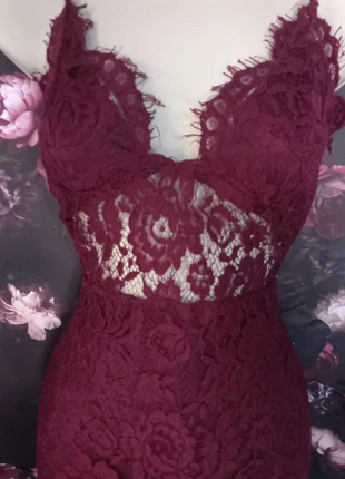 Size 10 pencil slip burgundy /mauve dress, brand: Missguided, condition: Very good, size: M / 10, £7.00, £8.05 includes Buyer Protection