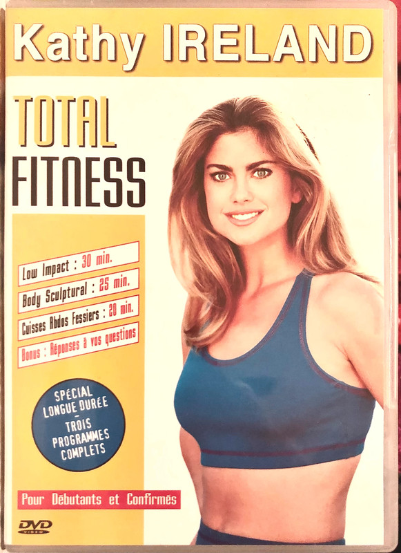 DVD sport Kathy Ireland Total fitness workout