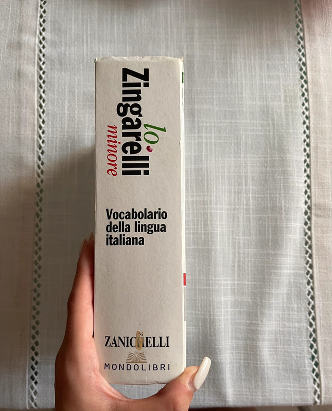 Dizionario Zingarelli lingua italiana