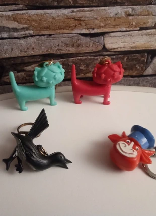 Lot porte-clés porte-clefs vintage publicitaires animaux, merk: Collection, staat: Heel goed, € 6,00, € 7,00 inclusief Kopersbescherming